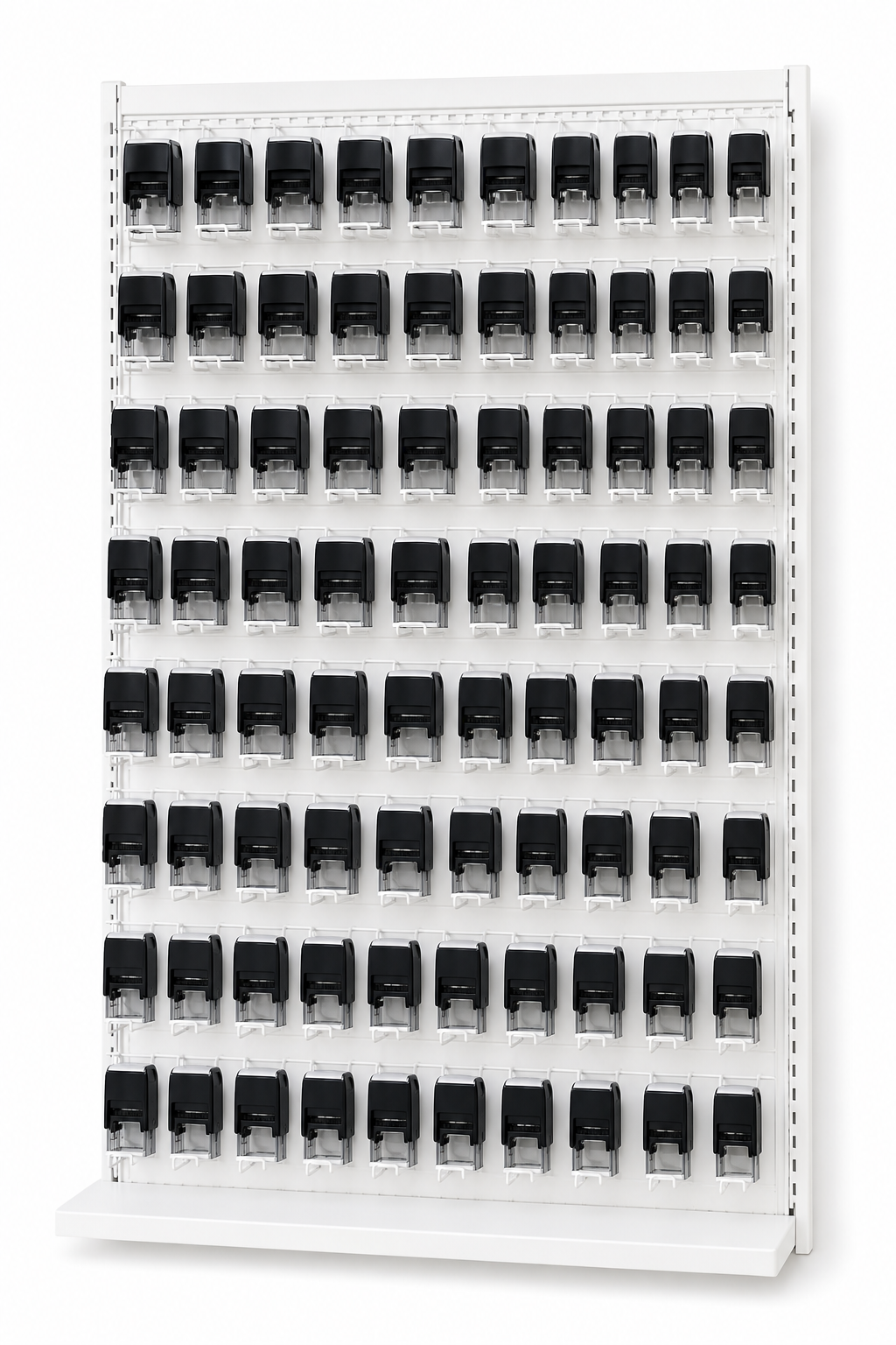 壁掛け什器セット(プッシュスタンプ100本付)
